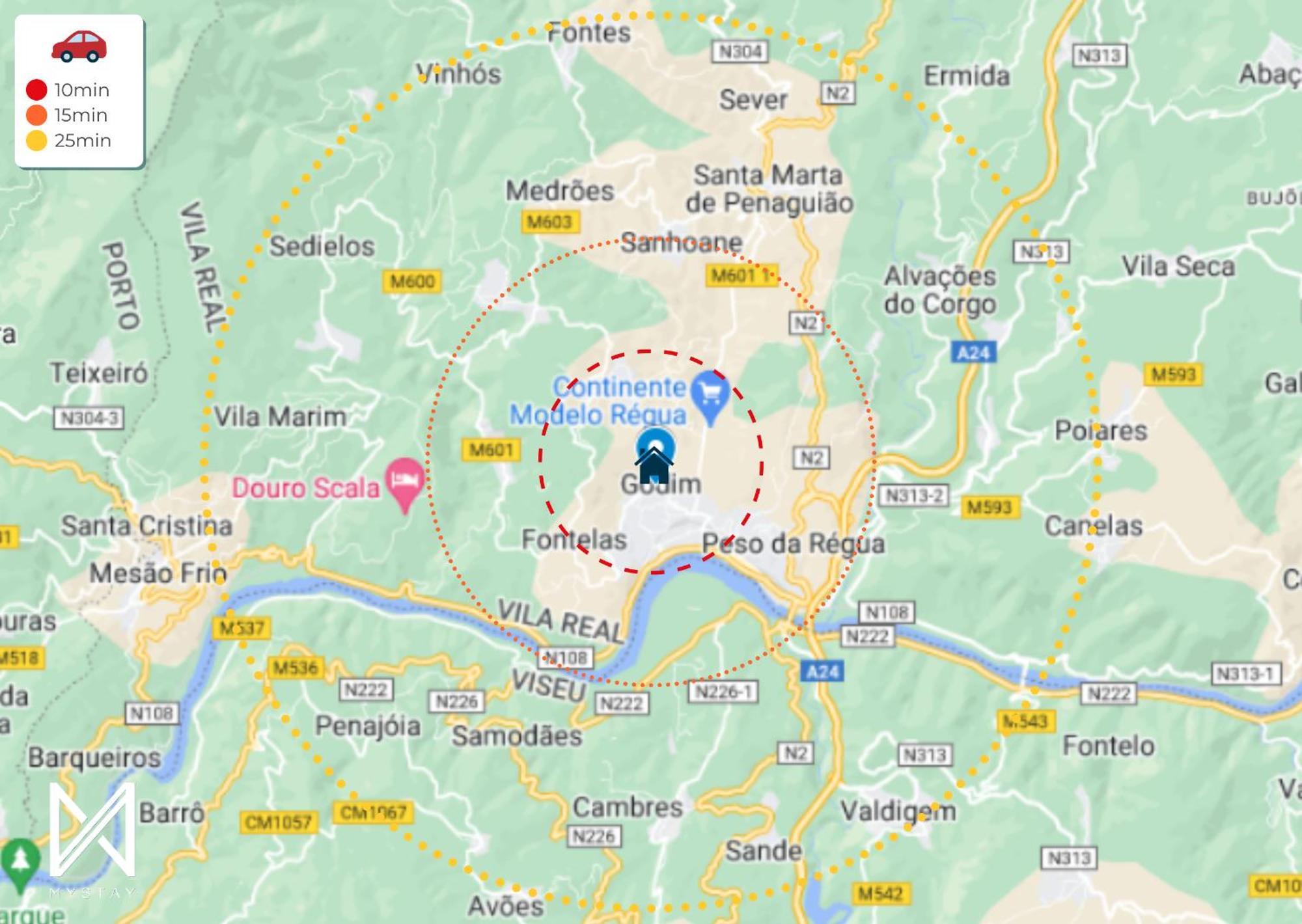 Mystay - Oliveira Douro House Peso da Régua Εξωτερικό φωτογραφία